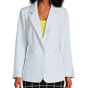 Saks Fifth Avenue Women's White Notch Lapel Jacket